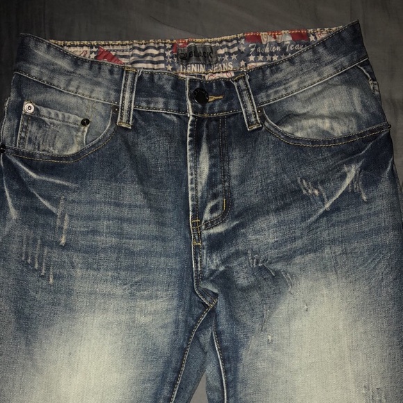 Lightly Faded ‘BLACK’ Men’s Jeans *NEVER WORN* - Picture 1 of 6